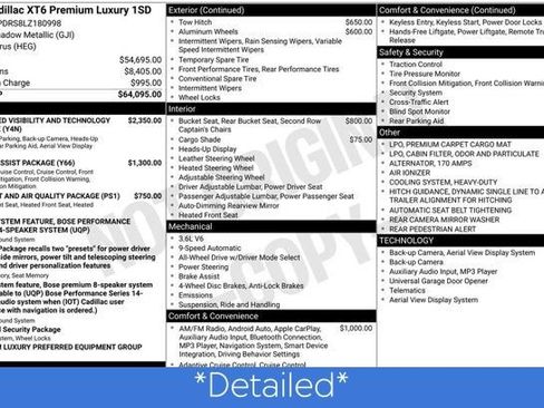 Used 2020 Cadillac XT6 Premium Luxury image 3