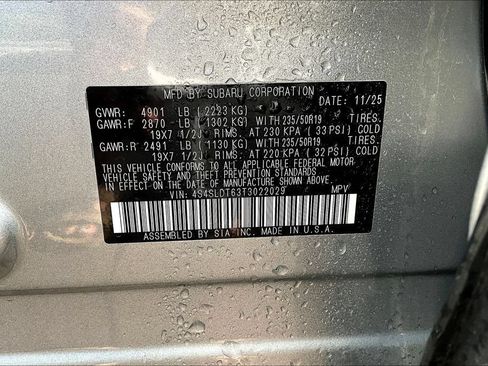 Certified 2026 Subaru Forester Touring AWD/4WD image 17