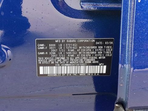 New 2026 Subaru Ascent Touring image 10