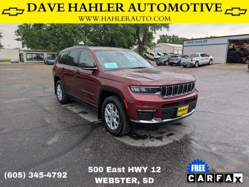 Used 2021 Jeep Grand Cherokee L Limited AWD/4WD image 1
