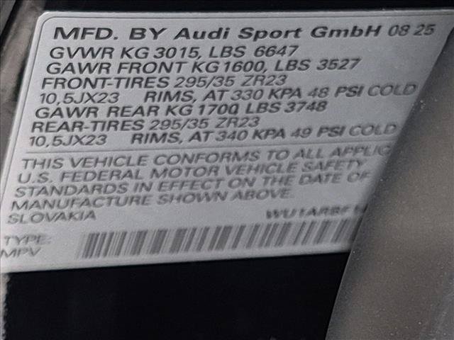 Used 2026 Audi RS Q8 performance AWD/4WD image 26