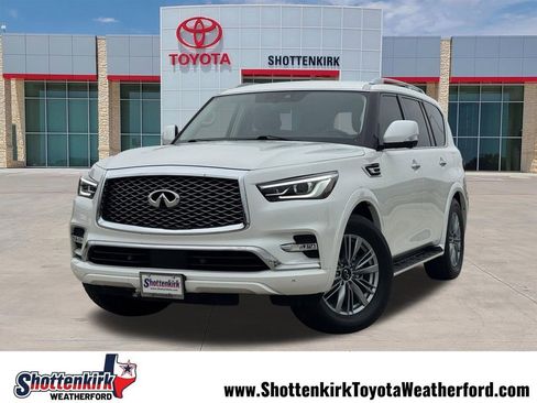 Used 2023 INFINITI QX80 Luxe w/ Cargo Package AWD/4WD image 1