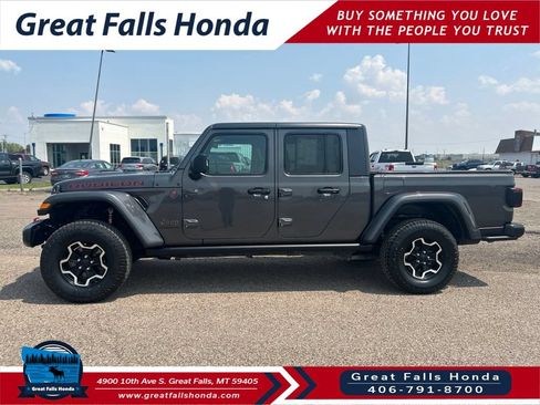 Used 2020 Jeep Gladiator Rubicon w/ Advanced Safety Group AWD/4WD image 4