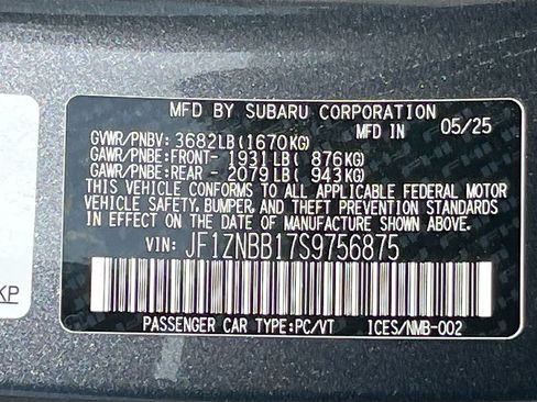 Used 2025 Toyota GR86 w/ ALL Weather Mat Package (TMS) RWD image 29