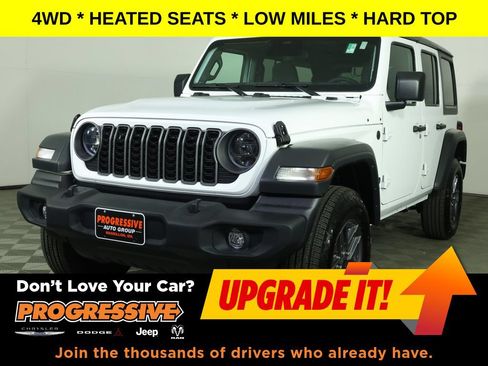 Certified 2025 Jeep Wrangler Unlimited Sport AWD/4WD image 1