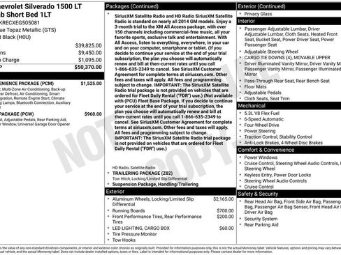 Used 2014 Chevrolet Silverado 1500 LT w/ LT Convenience Package AWD/4WD image 3