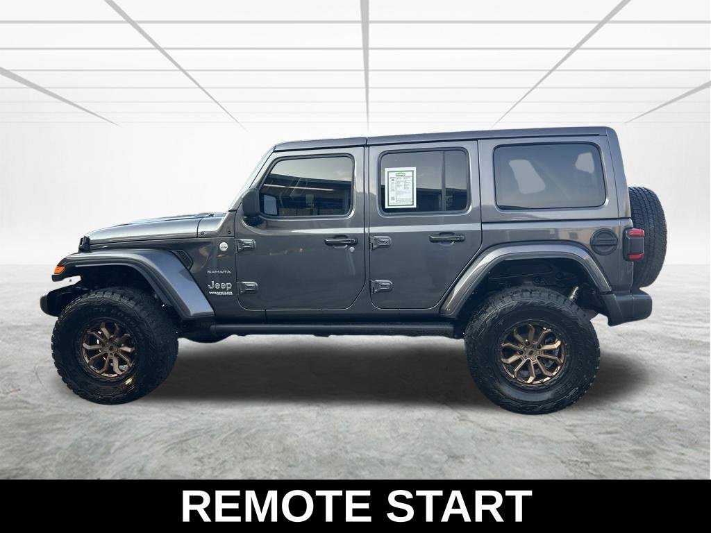 Used 2022 Jeep Wrangler Unlimited Sahara w/ LED Lighting Group AWD/4WD image 8