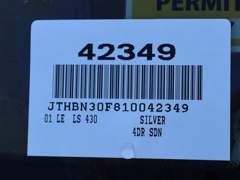 Used 2001 Lexus LS 430 image 7