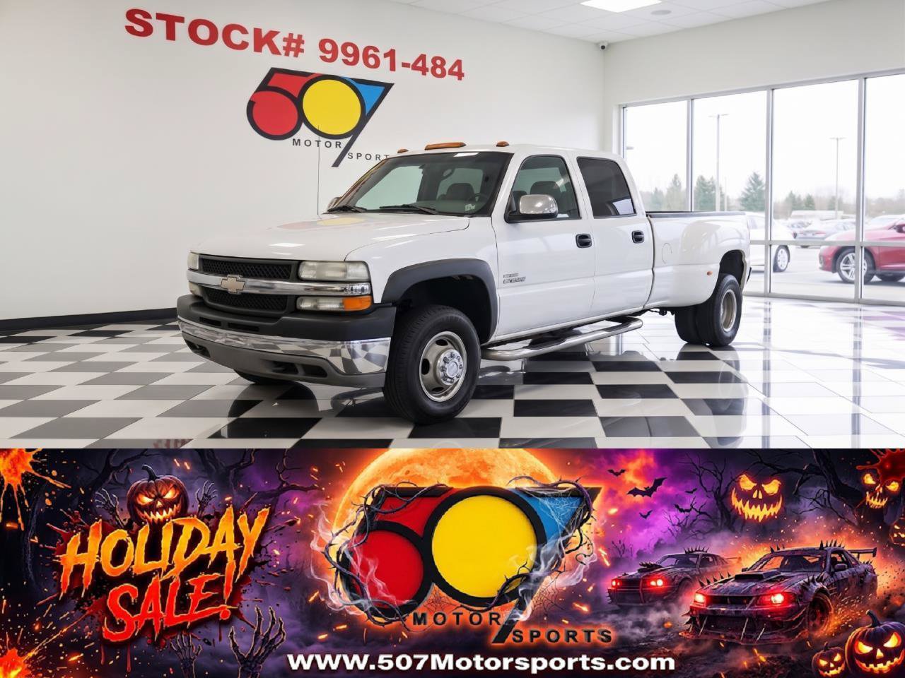 Used 2002 Chevrolet Silverado 3500 LS w/ Electrical Convenience Pkg AWD/4WD image 1