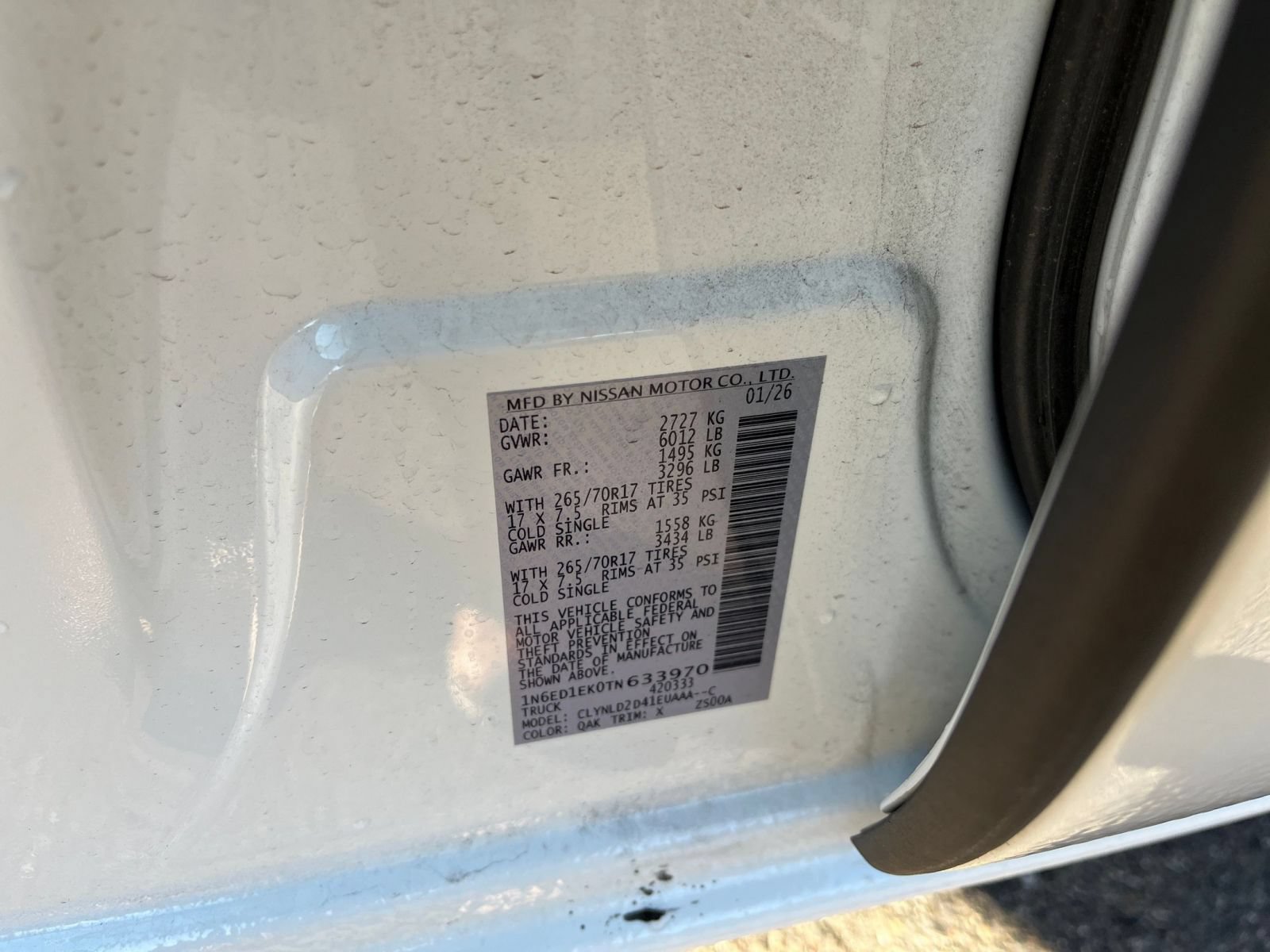 Used 2026 Nissan Frontier PRO-4X AWD/4WD image 29