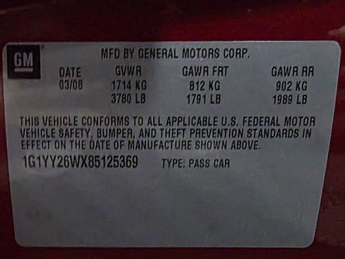 Used 2008 Chevrolet Corvette Coupe RWD image 38