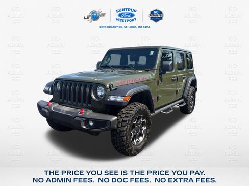 Used 2023 Jeep Wrangler Unlimited Rubicon w/ Cold Weather Group AWD/4WD image 1