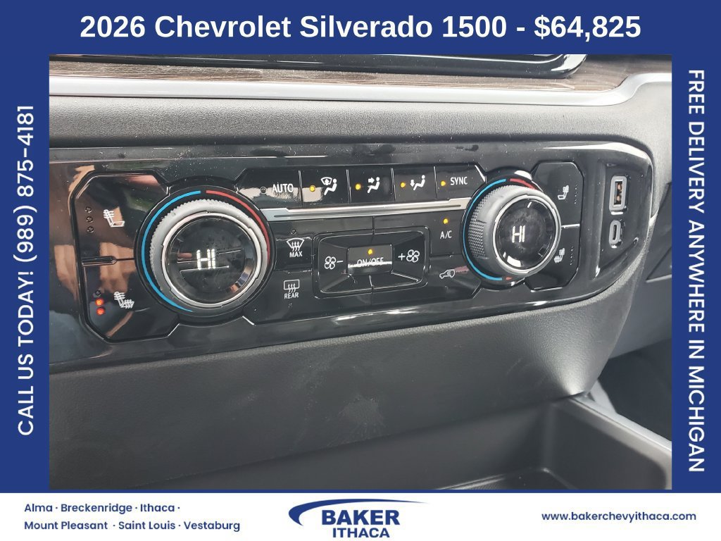 New 2026 Chevrolet Silverado 1500 RST w/ Rally Edition AWD/4WD image 26