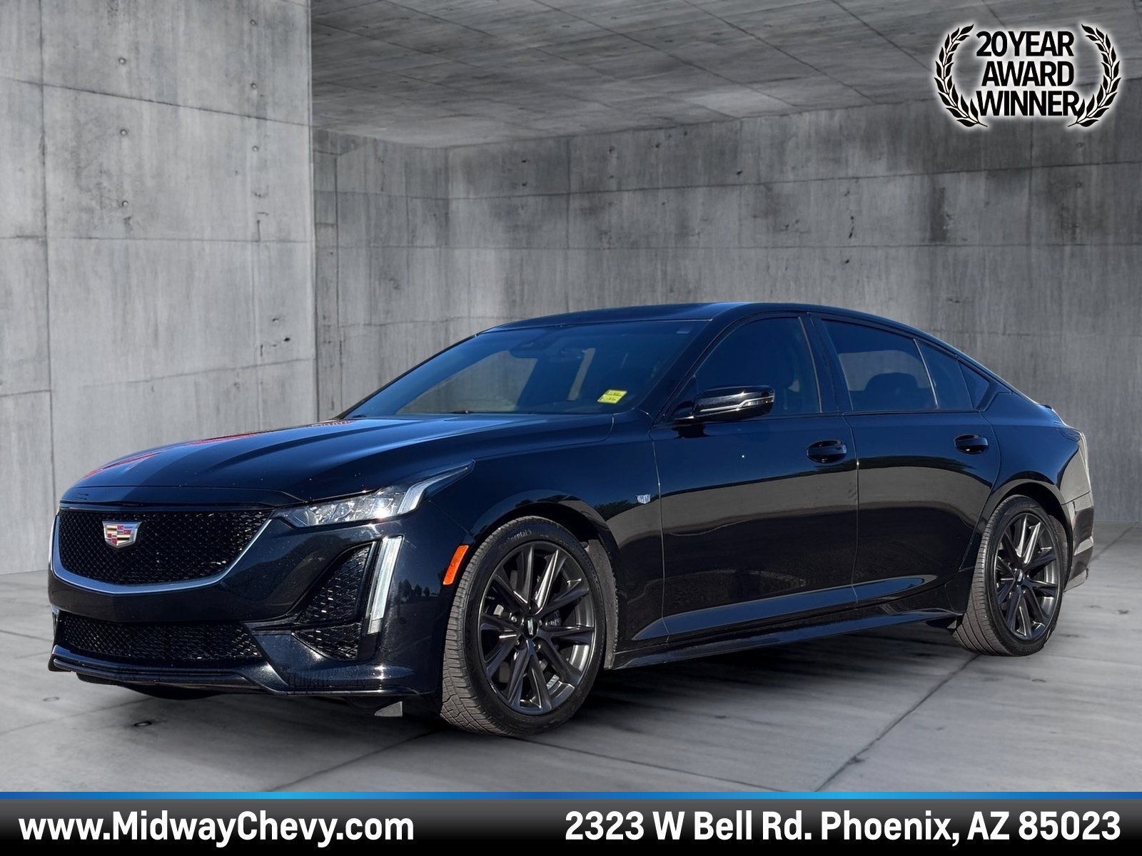 Certified 2020 Cadillac CT5 Sport w/ Cold Weather Package RWD image 1