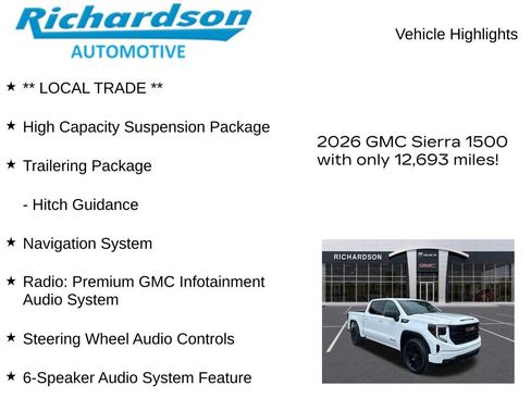 Used 2026 GMC Sierra 1500 Elevation AWD/4WD image 10