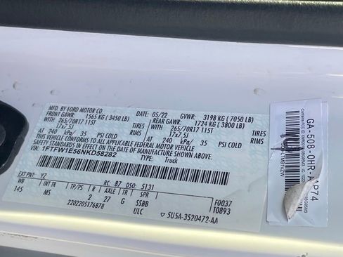 Certified 2022 Ford F150 XLT w/ Equipment Group 301A Mid image 32