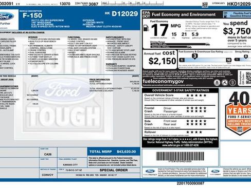 Used 2017 Ford F150 XLT AWD/4WD image 5