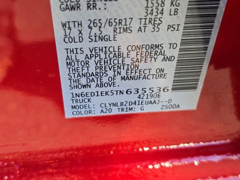 New 2026 Nissan Frontier SV image 31