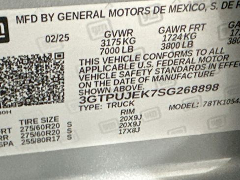 Used 2025 GMC Sierra 1500 Elevation AWD/4WD image 12