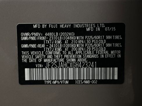 Used 2016 Subaru Forester 2.5i Limited w/ Popular Package #1 image 20