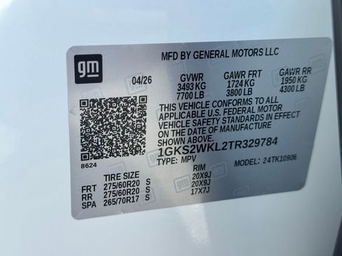 New 2026 GMC Yukon XL AT4 Ultimate w/ LPO, Floor Liner Package AWD/4WD image 26