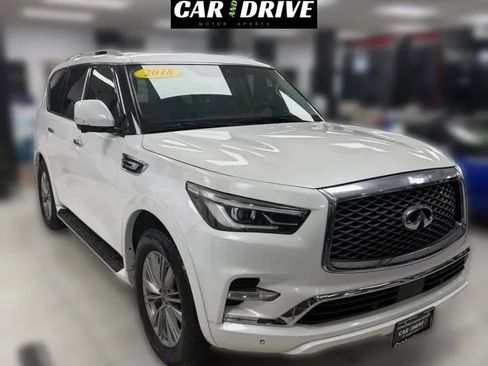 Used 2018 INFINITI QX80 Sport Utility 4D w/ Driver Assistance Package image 3