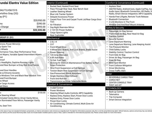 Used 2020 Hyundai Elantra Value Edition FWD image 1