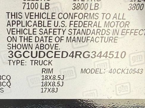 Used 2024 Chevrolet Silverado 1500 Custom Trail Boss AWD/4WD image 34