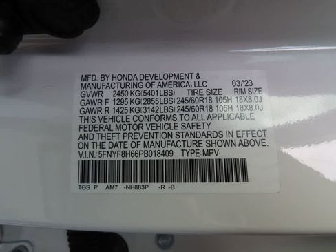 Certified 2023 Honda Passport TrailSport image 27