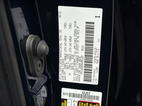 Used 2022 Toyota Tundra Limited w/ TRD Off-Road Package image 30