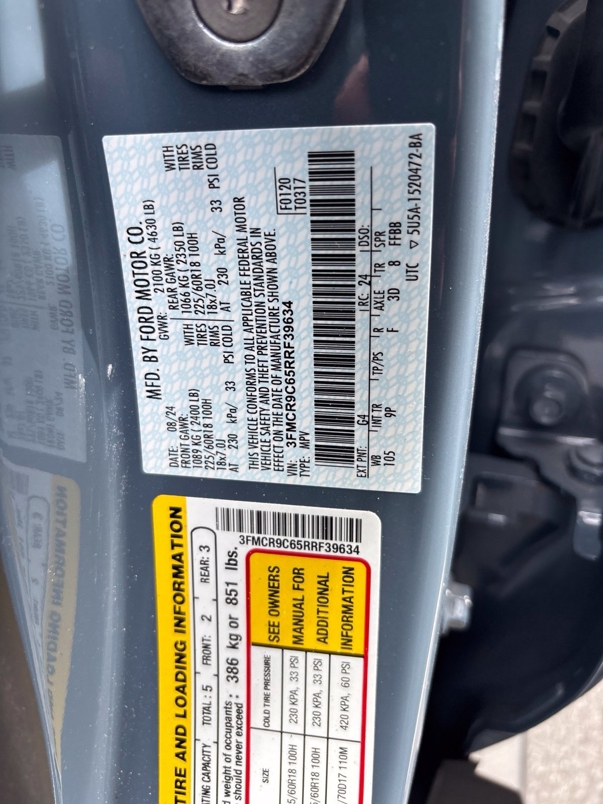 Used 2024 Ford Bronco Sport Outer Banks w/ Tech Package AWD/4WD image 4