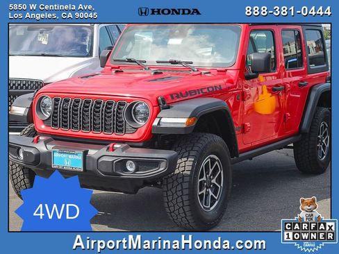 Used 2025 Jeep Wrangler Unlimited Rubicon AWD/4WD image 5