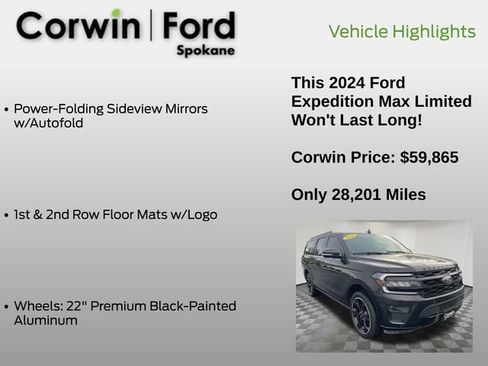 Certified 2024 Ford Expedition Max Limited image 37