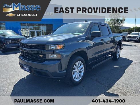 Certified 2022 Chevrolet Silverado 1500 Custom w/ Safety Confidence Package AWD/4WD image 1