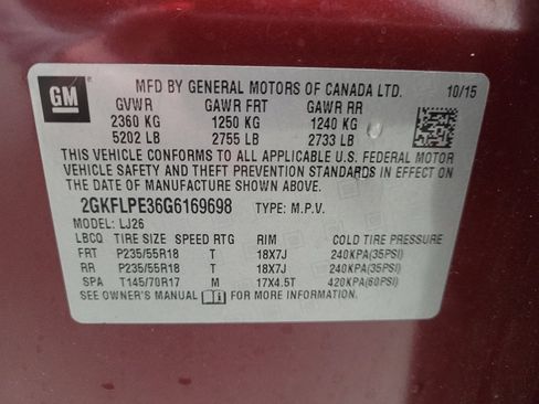 Used 2016 GMC Terrain SLT FWD image 33