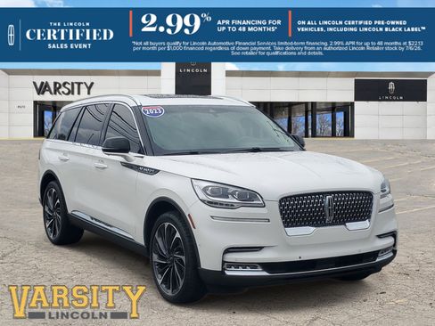 Used 2023 Lincoln Aviator Reserve w/ Equipment Group 201A AWD/4WD image 1