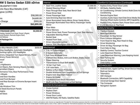Certified 2023 BMW 530i xDrive w/ Premium Package AWD/4WD image 2