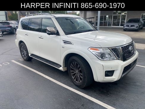 Used 2019 Nissan Armada Platinum w/ Captain's Chairs Package AWD/4WD image 4