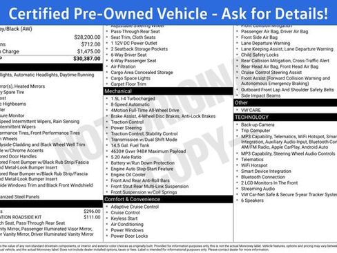 Certified 2026 Volkswagen Taos S AWD/4WD image 29