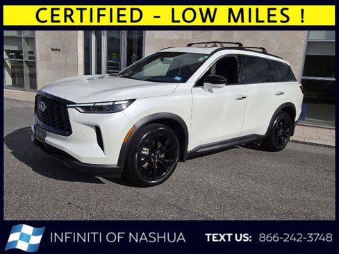 Certified 2025 INFINITI QX60 Luxe w/ Black Edition image 2