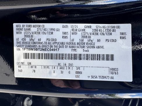 Used 2022 Ford F350 Platinum AWD/4WD image 50