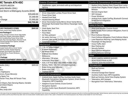 New 2026 GMC Terrain AT4 w/ Technology Package II AWD/4WD image 21