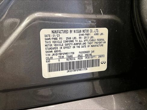 Used 2023 INFINITI Q50 Luxe RWD image 32
