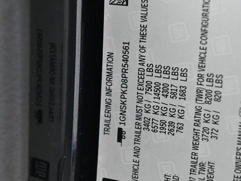 Used 2023 Chevrolet Tahoe Z71 w/ Luxury Package image 19