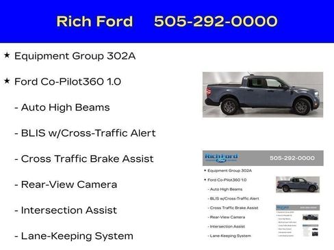 Used 2025 Ford Maverick XLT w/ Equipment Group 302A AWD/4WD image 43