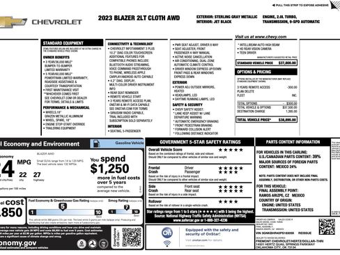 Used 2023 Chevrolet Blazer LT image 4