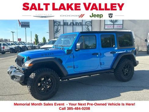 Used 2024 Jeep Wrangler Unlimited AWD/4WD image 1