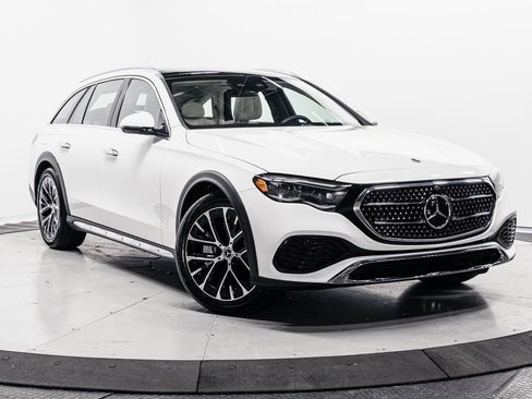 Certified 2025 Mercedes-Benz E 450 4MATIC All-Terrain Wagon w/ Multicontour Seating Package image 1