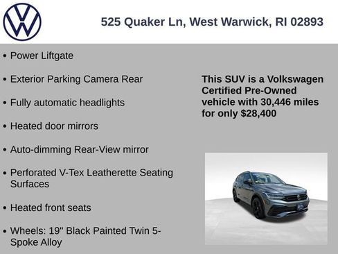 Certified 2024 Volkswagen Tiguan SE R-Line AWD/4WD image 13