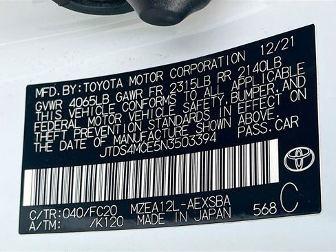 Used 2022 Toyota Corolla SE FWD image 28